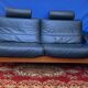 Nelo sweden bobois rock leather sofa