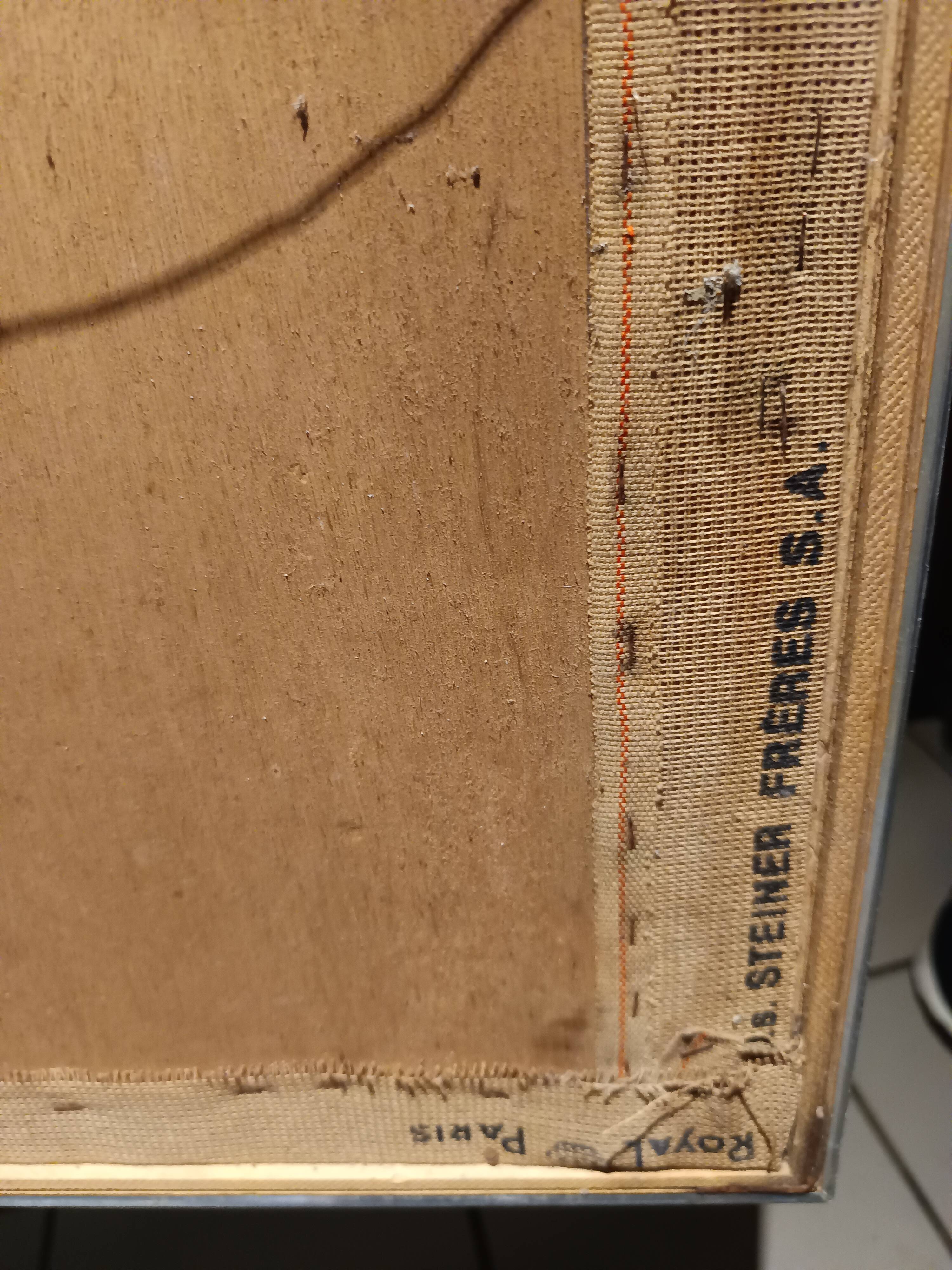 Tapisserie murale "Solstice" en laine fait main Steiner Frères