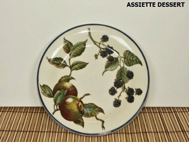 Flat, hollow plates and dessert, lot 23 pieces - Excellent condition