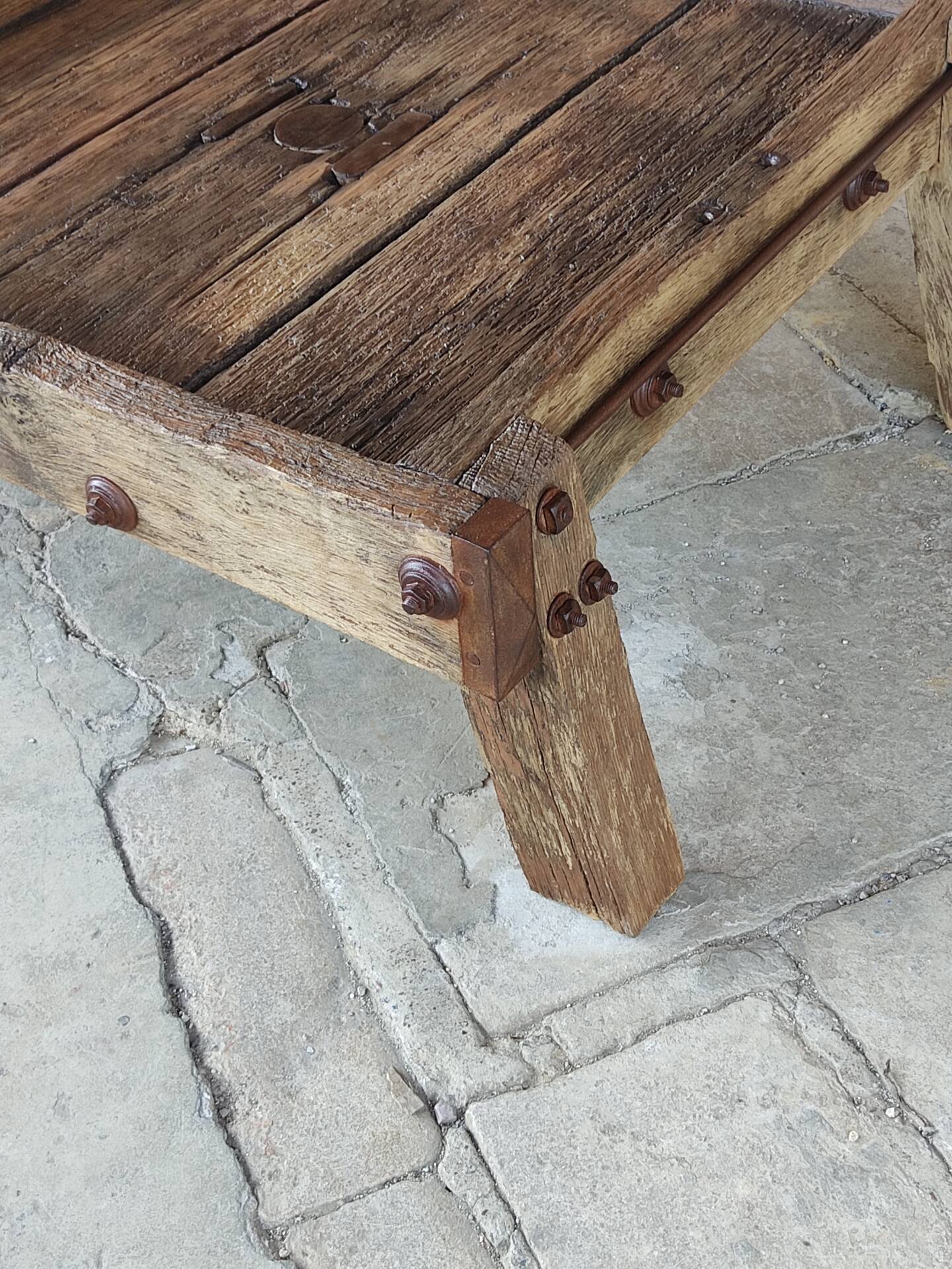 Table Basse ancien Pressoir