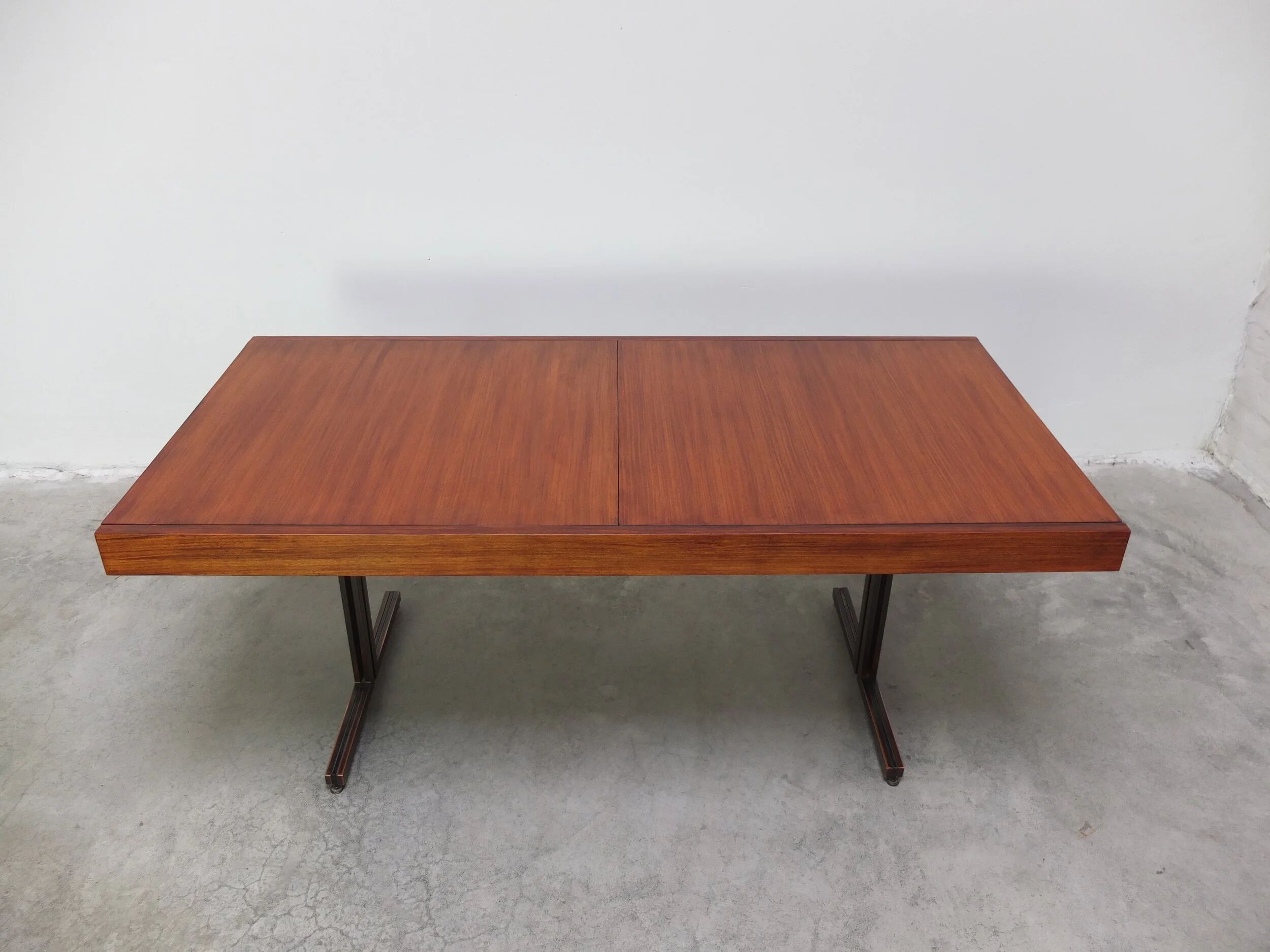 Rare freestanding table desk by Roger De Winter for E.M.Y., 1965