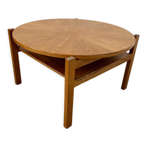 Ancienne table basse bois design