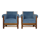 Paire de fauteuils Art Déco hollandais, années 1930
