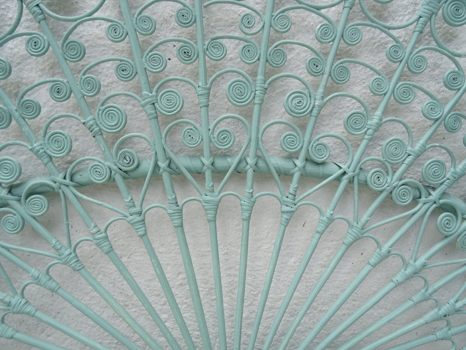 "Peacock" headboard for double bed