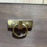 Miroir empire laiton