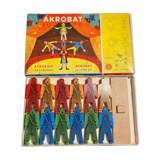 Old vintage akrobat skill game