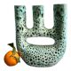 Terracotta candle holder