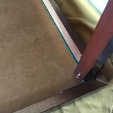 Folding bridge table