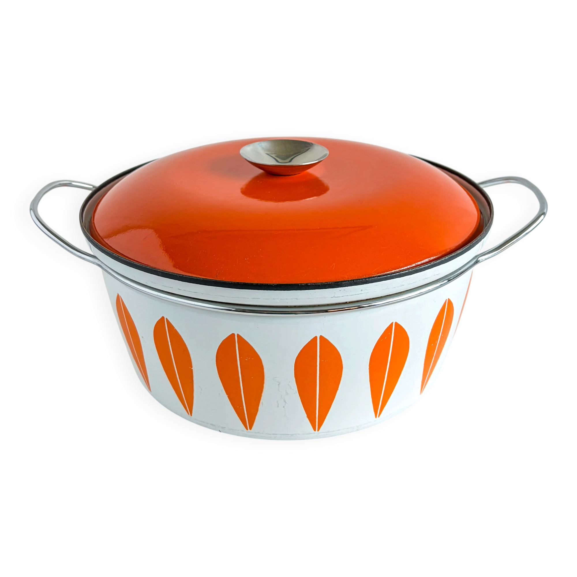 Cocotte en émail Catherineholm Lotus