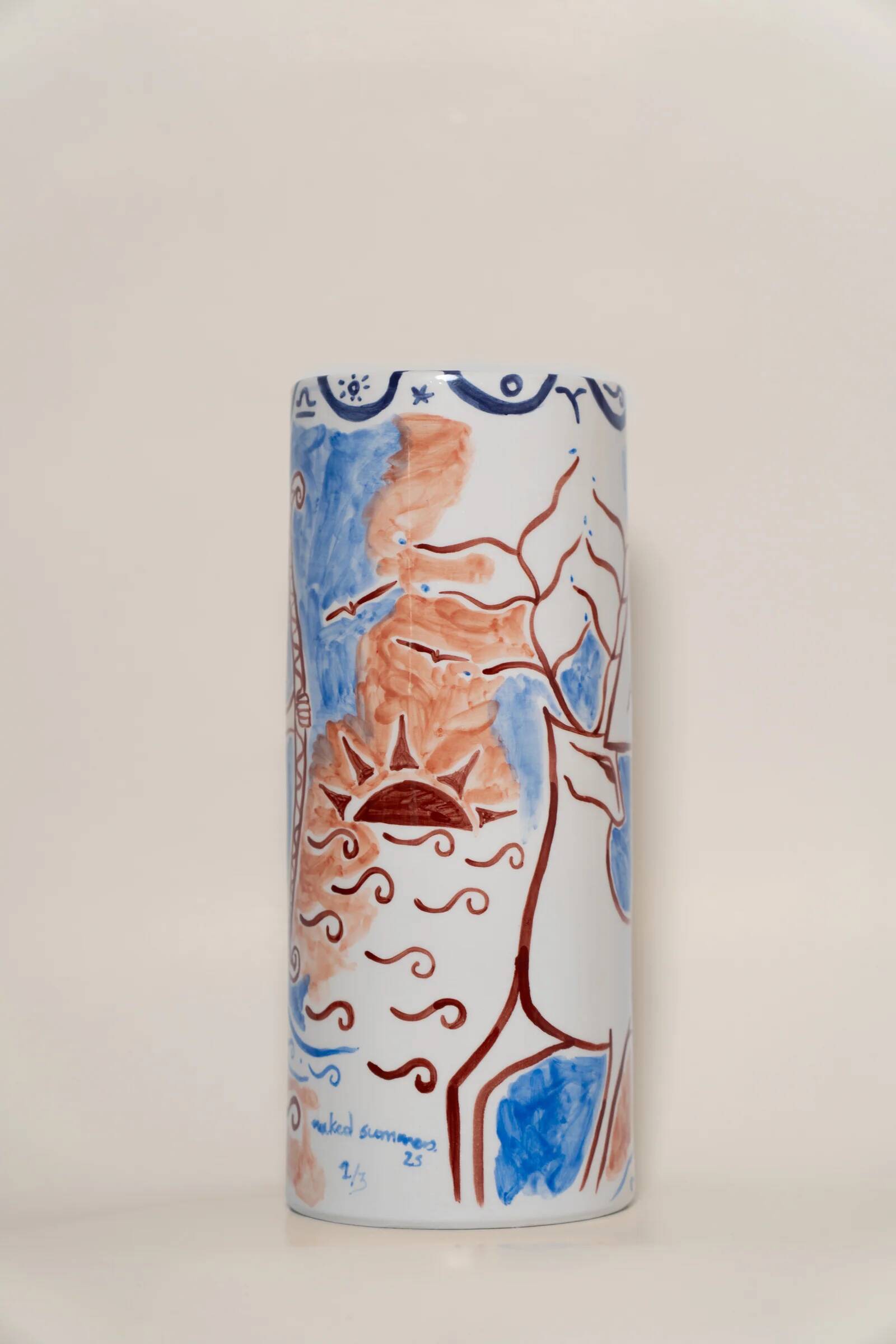 The Huntress - Ceramic vase