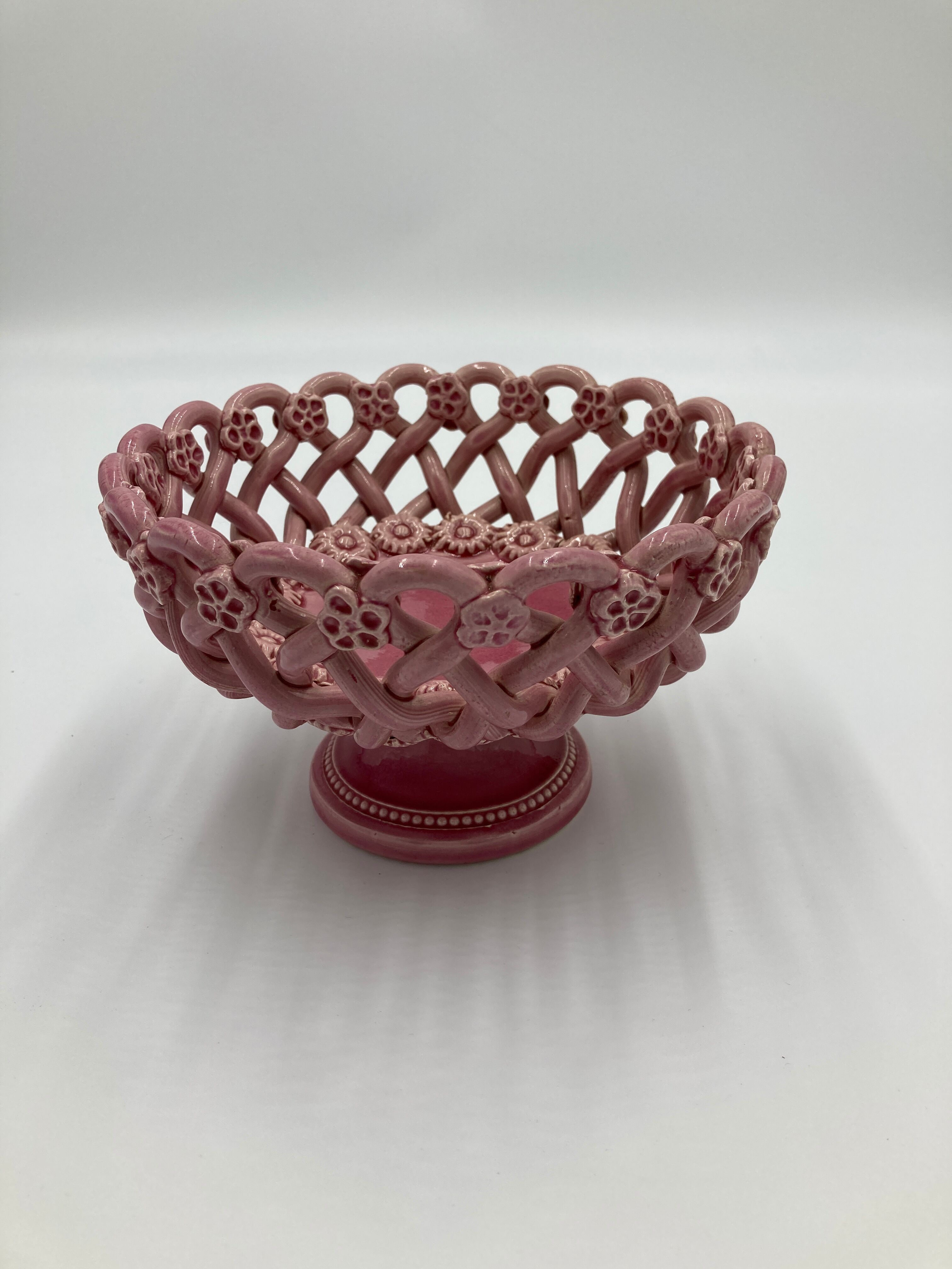 Braided ceramic basket Pichon Uzes