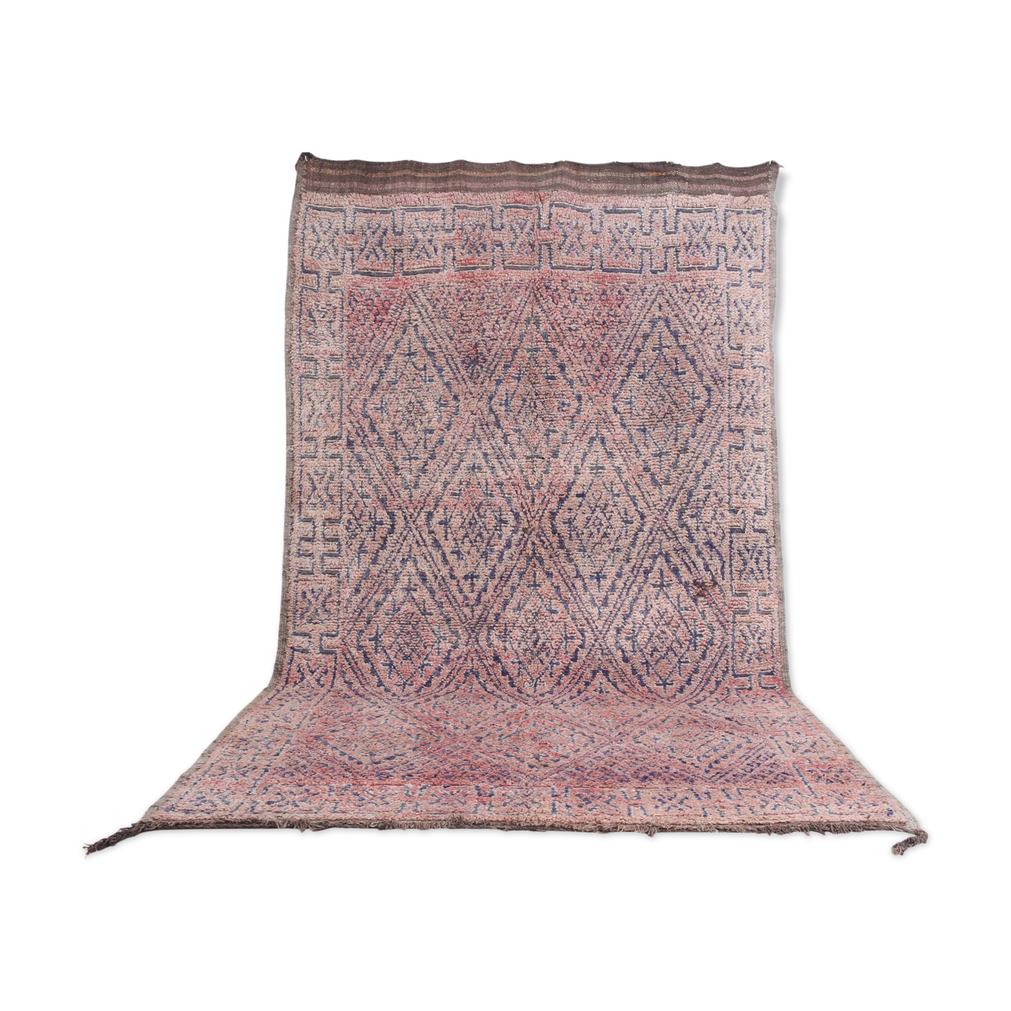 Vintage Moroccan Rug 5.8 x 11.2 ft - Moroccan rug - Berber rug handmade