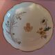 Porcelain compotier monogram gold store of the iron bridge Paris