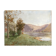 Ancient painting "Landscape at the River" E. Poux Doubs signed cf. Isenbart Charigny