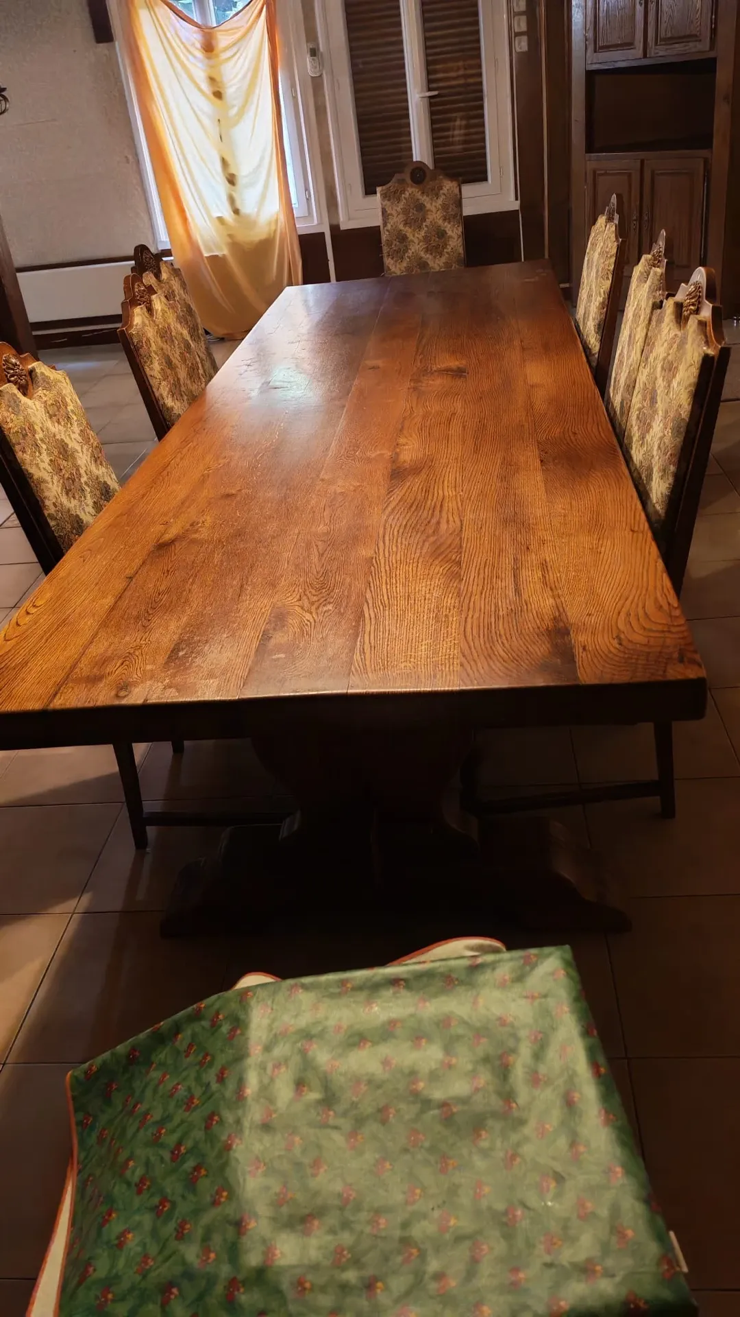 Table and chairs