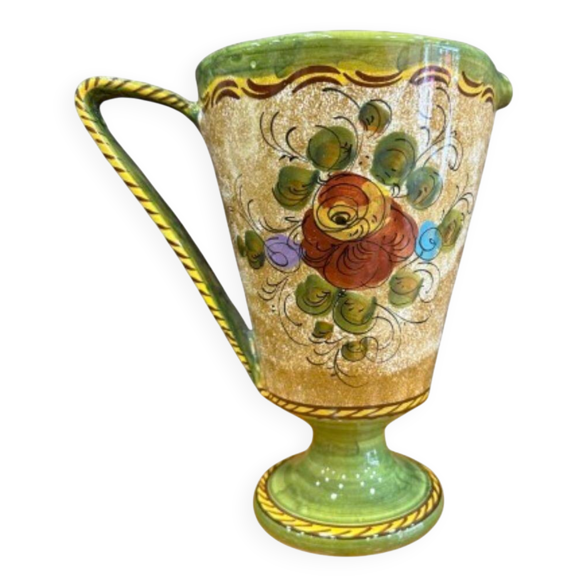 Majolica pitcher from Orvieto