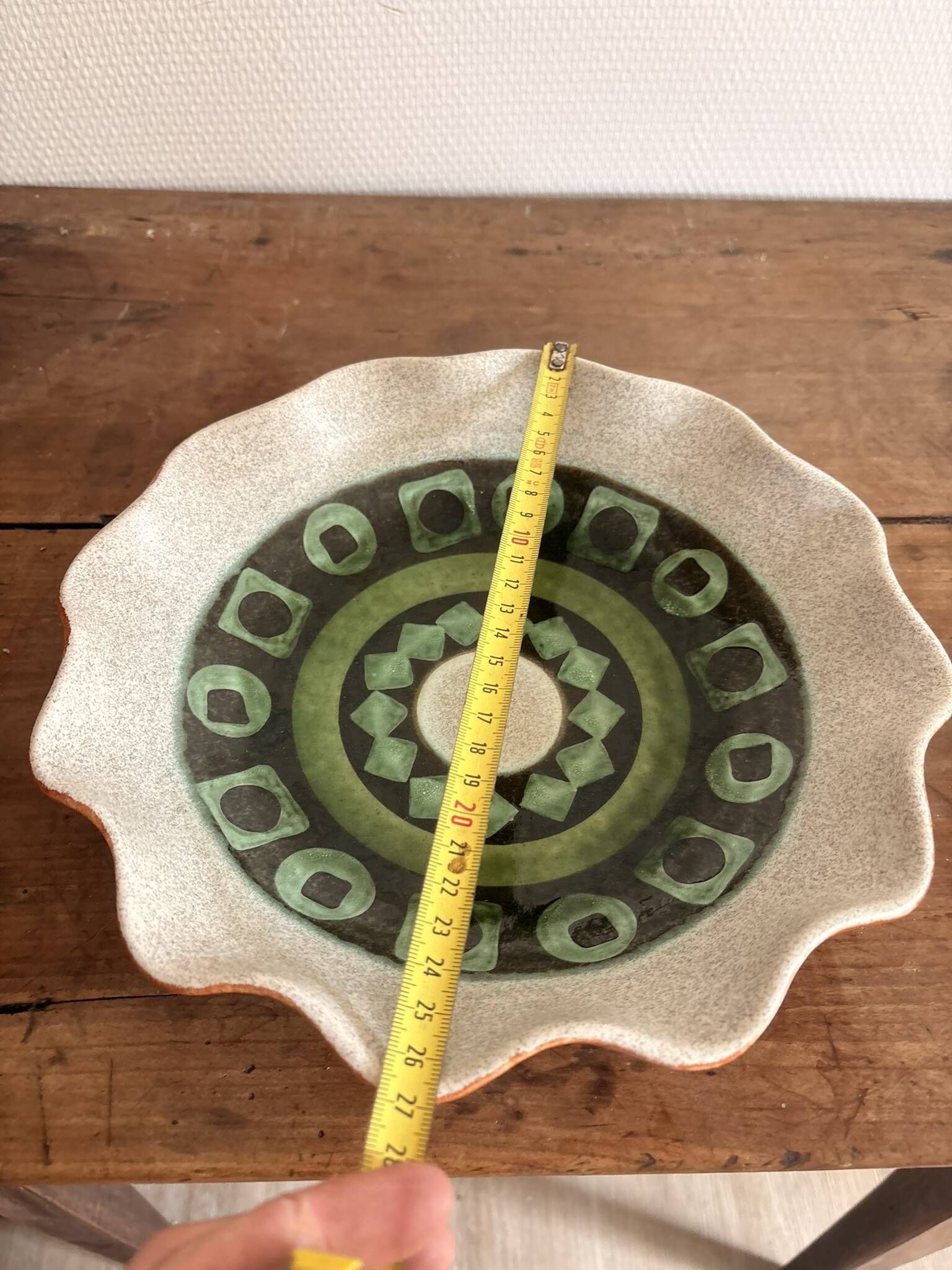 Bowl Coupe Basket West Germany Pottery Fat Lava Carstens Scheurich G