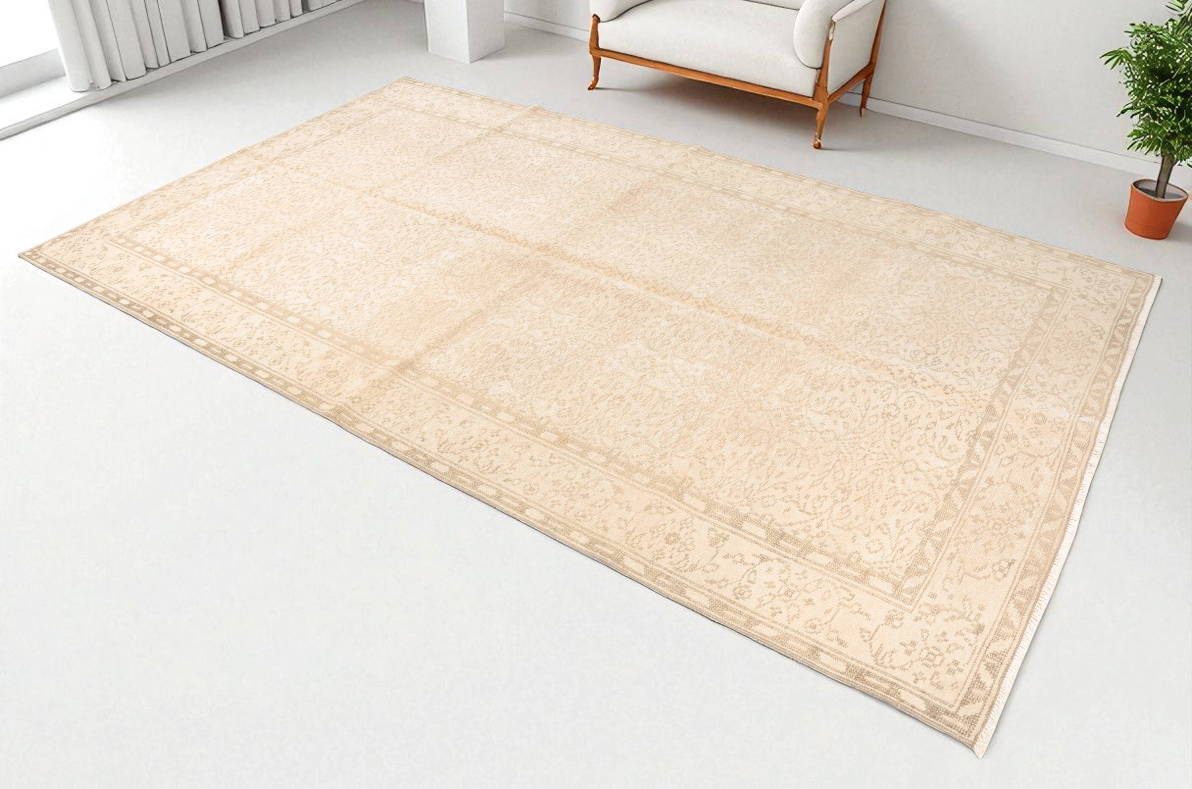 Vintage Oushak Turkish Rug sku2027