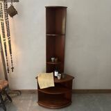 Vintage wooden corner cabinet