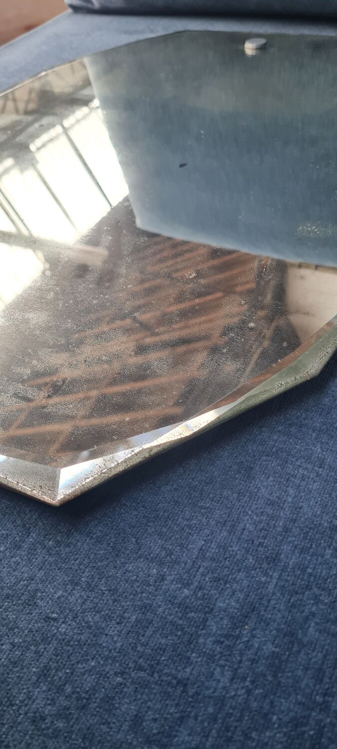 Art Deco beveled mirror