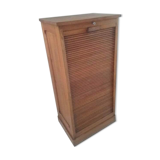 Former oak curtain binder circa 1920 with key