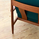 Mid Century Modern Teak armchair or easy chair by Grete Jalk for France & Son, Danish Design, 1950er