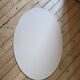 Large vintage beveled oval mirror