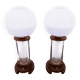 A pair of unique mid-20th century table lamps