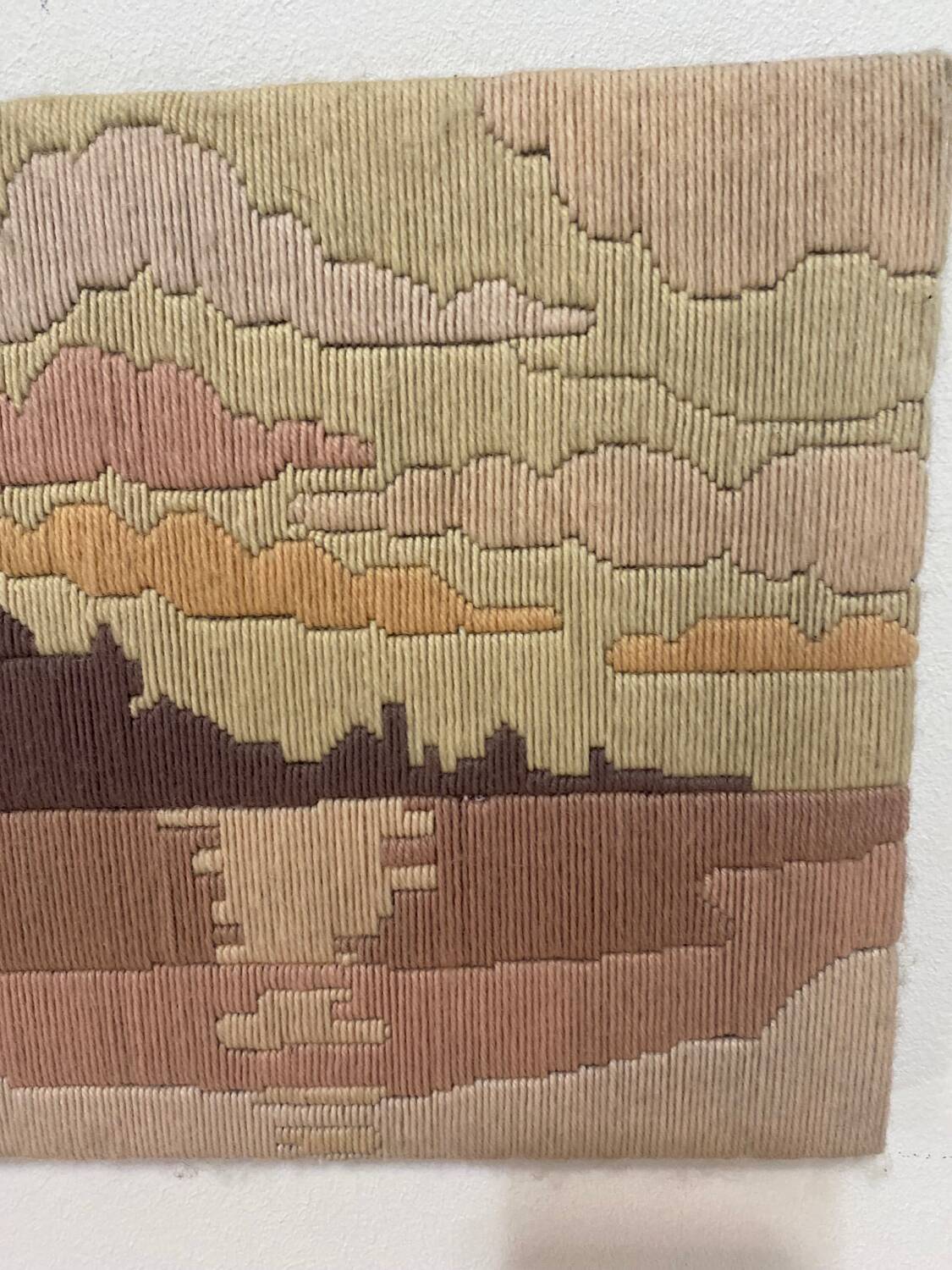 Tapisserie vintage en laine