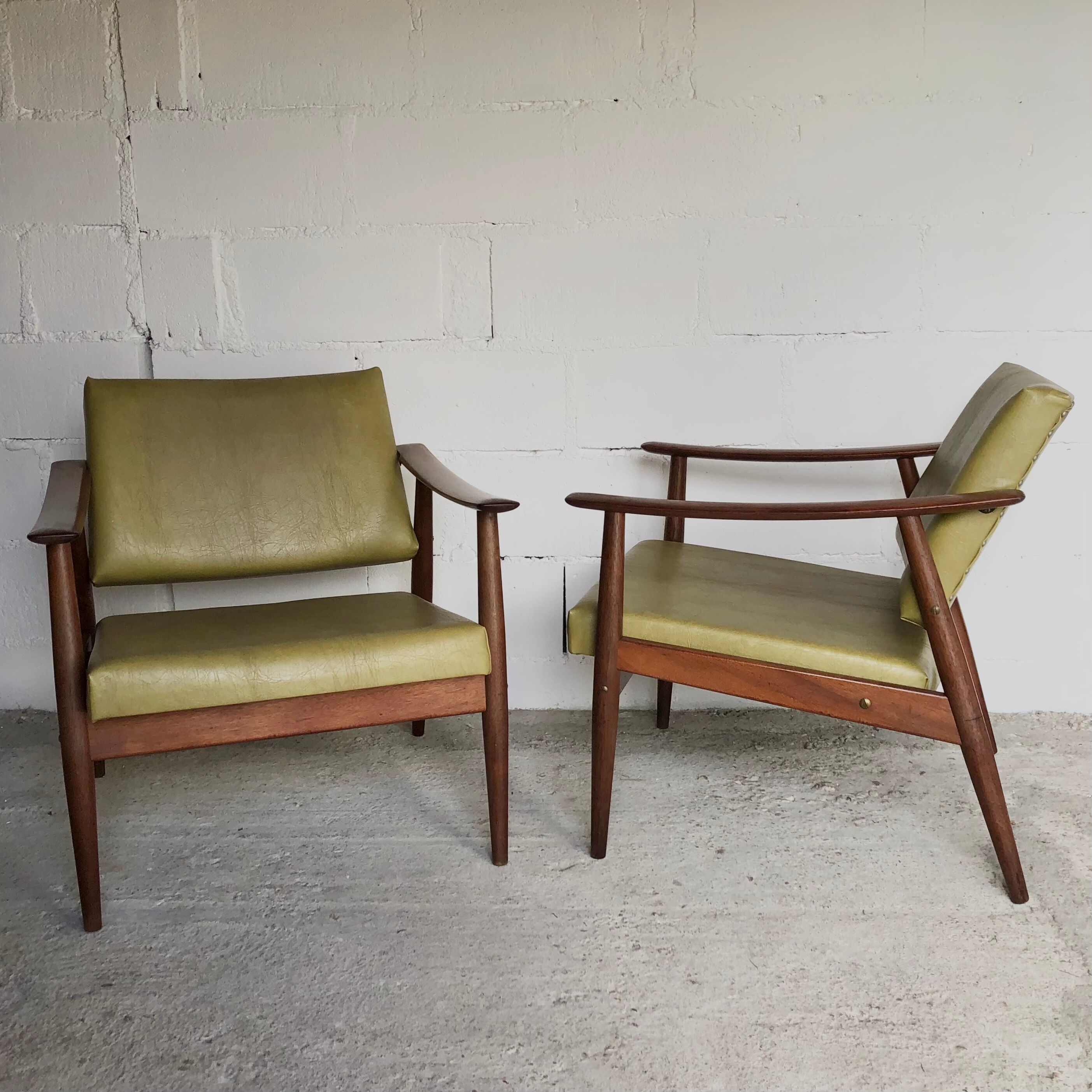 Set of two Danish armchairs 1960