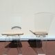 Chaises design en plexiglass Lucite annees 70