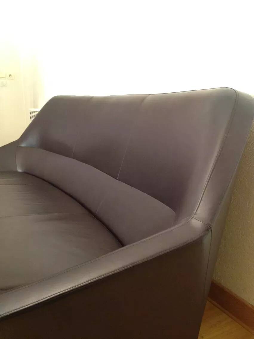 Cinna leather sofa designed by François Bauchet