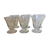 6 verres à liqueur
