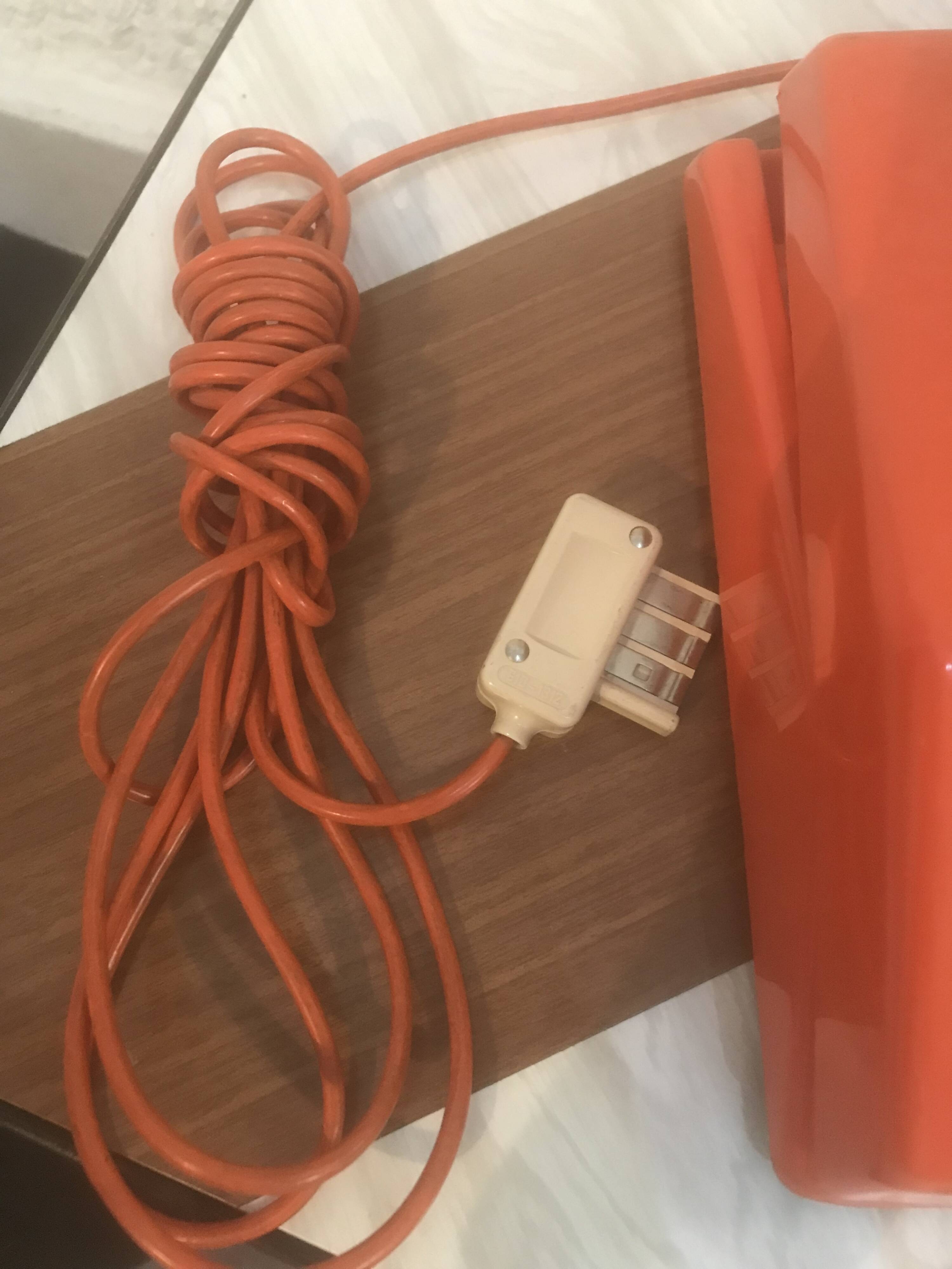 Orange phone with 1977 Contempra dial