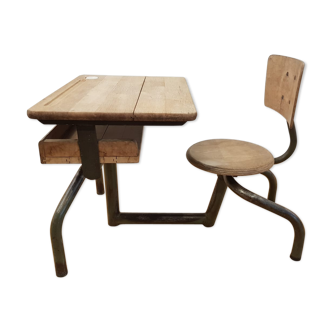 Child desk by Jacques Hitier for Mobilor 1950