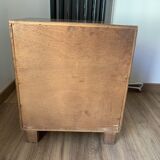 Bedside table storage cabinet