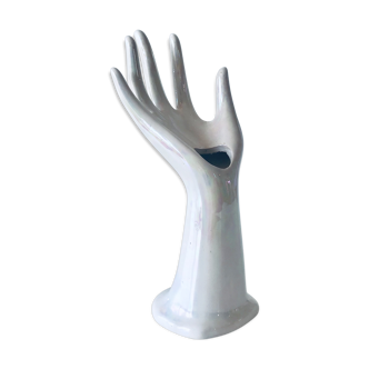 White ceramic hand