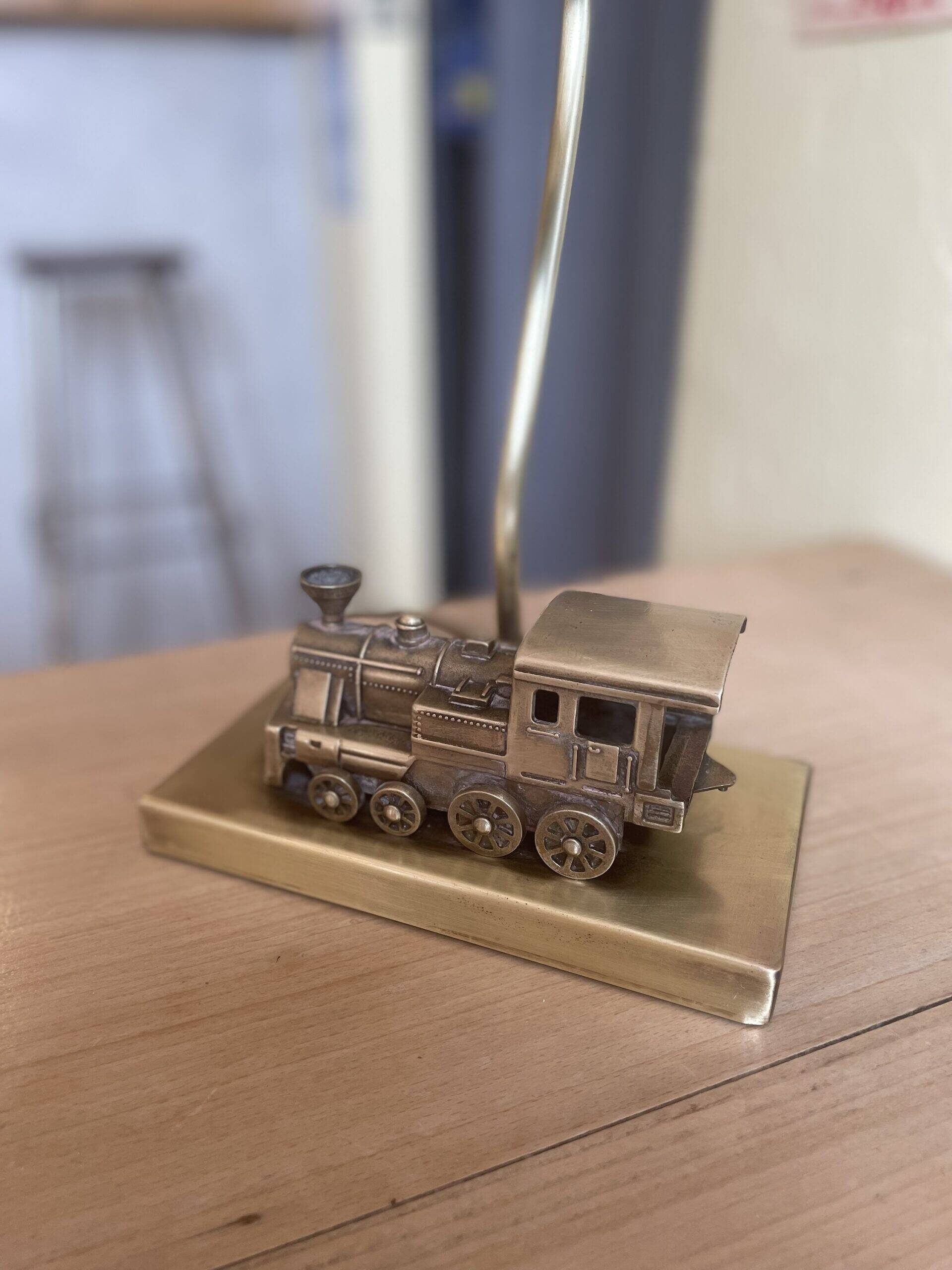 Notary lamp in brass