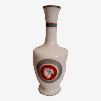 Vase soliflore ancien opaline grand marnier
