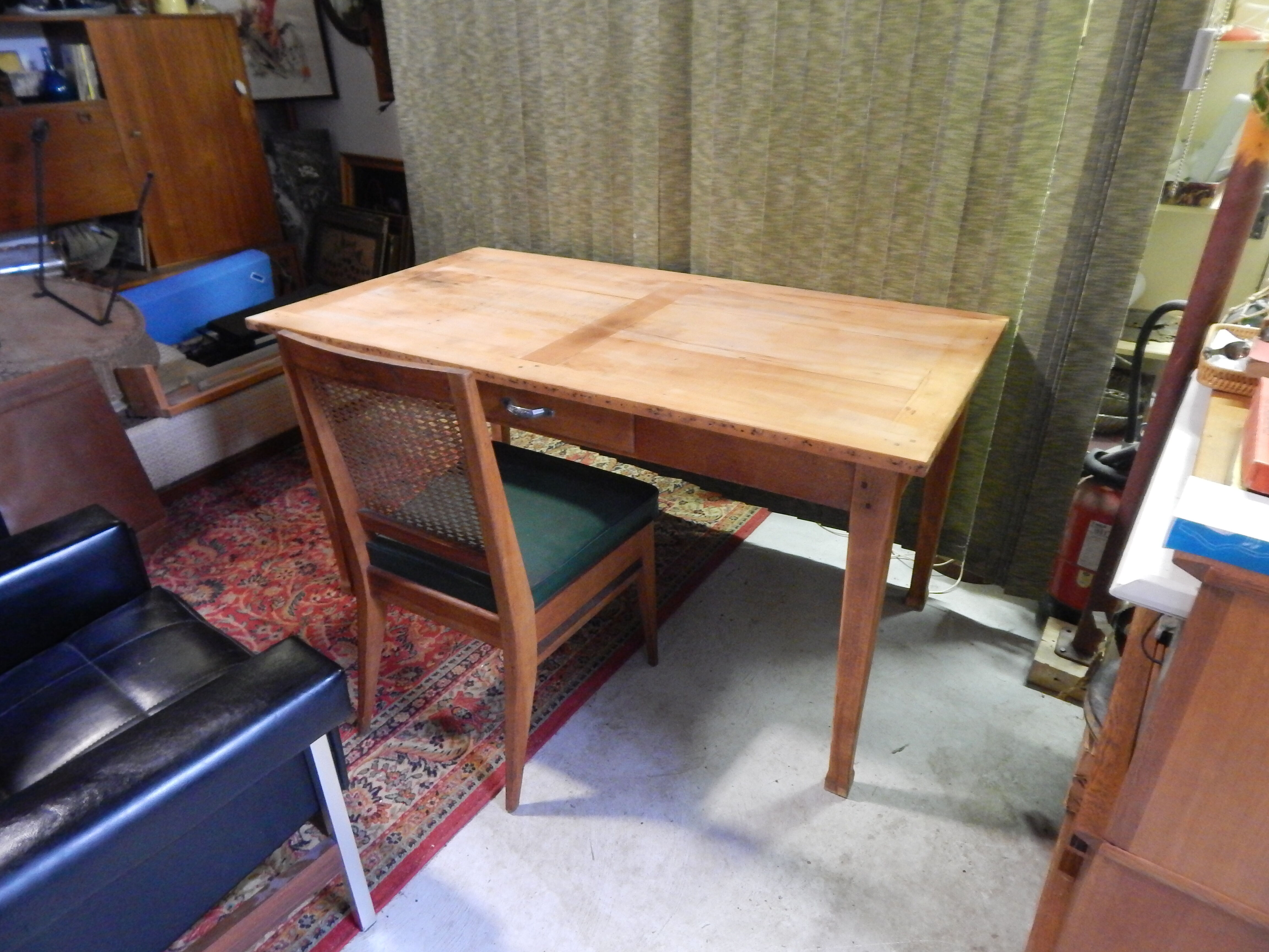 Old office farm table