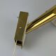 50s 60s wall lamp by Ernest Igl for Hillbrand Brass & Metal Design