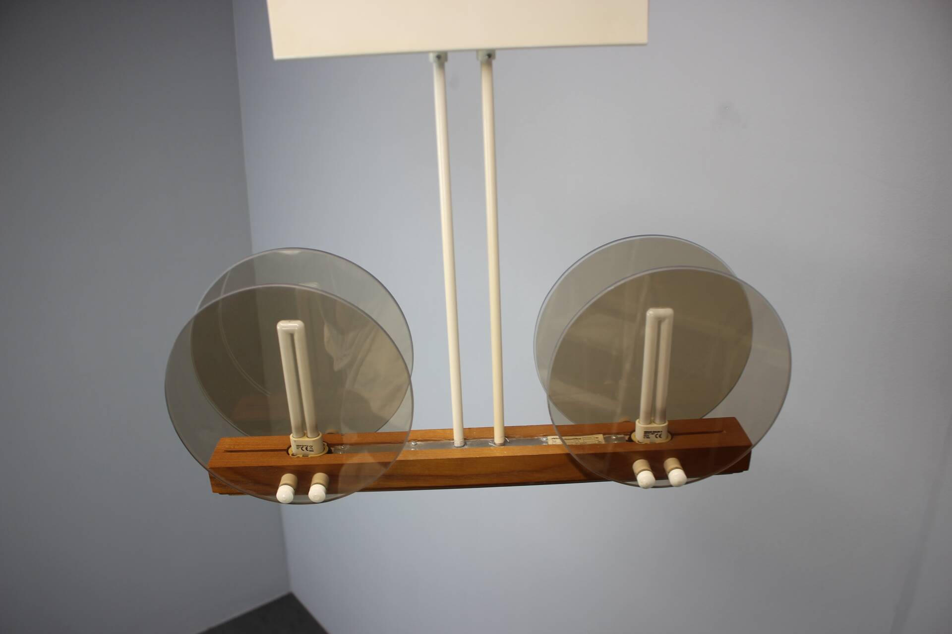 Vintage chandelier by Inva Litomerice, 1980s