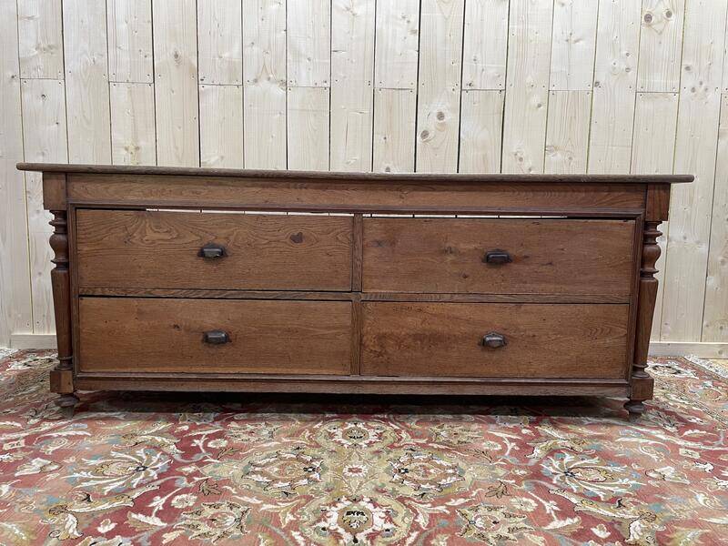 Sideboard - Louis Philippe period oak craft furniture