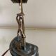 Hakuli bronze lamp from Israel, 1950s