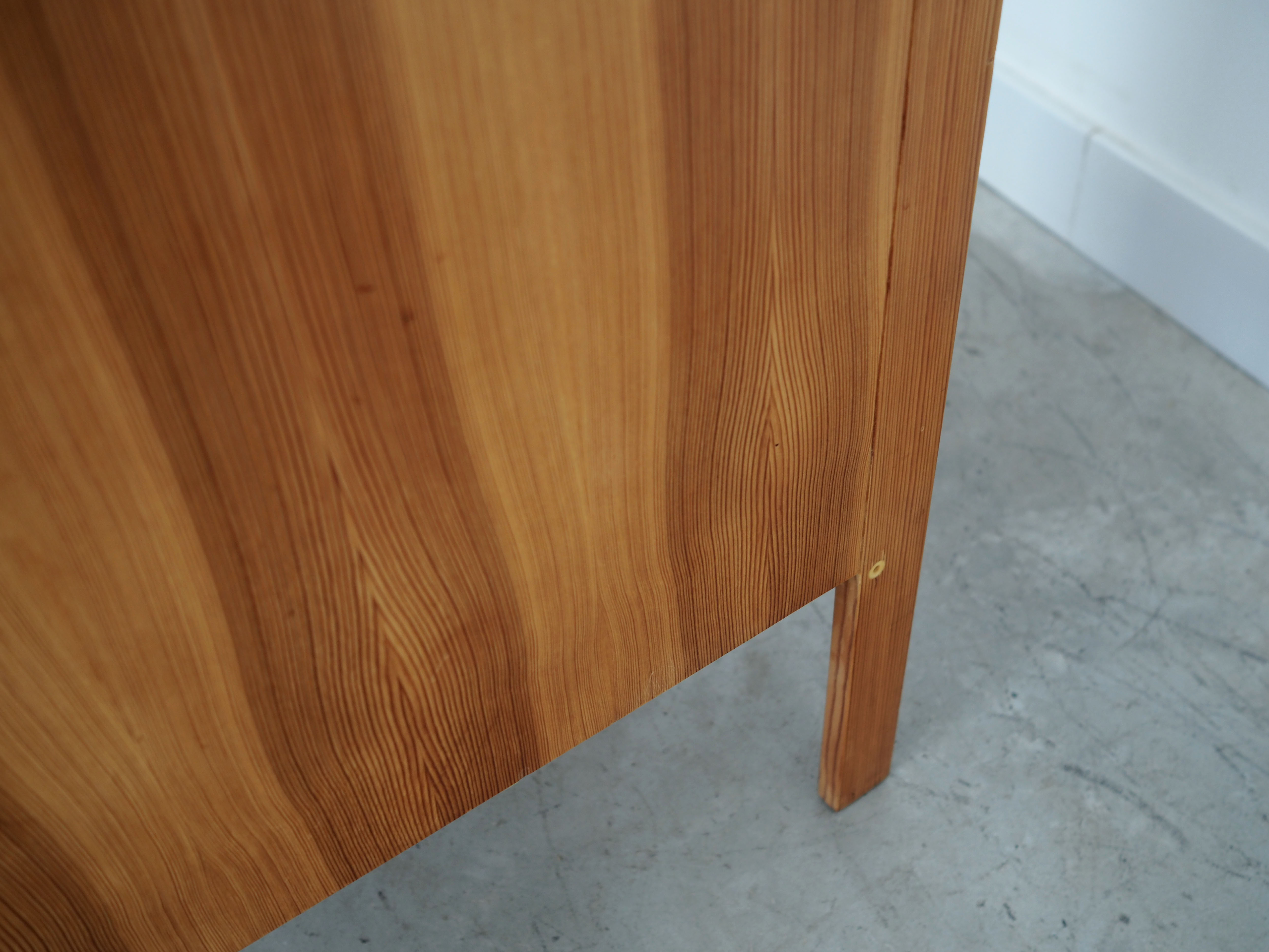 Pine chest of drawers, Swedish design, 70s, made in Sweden