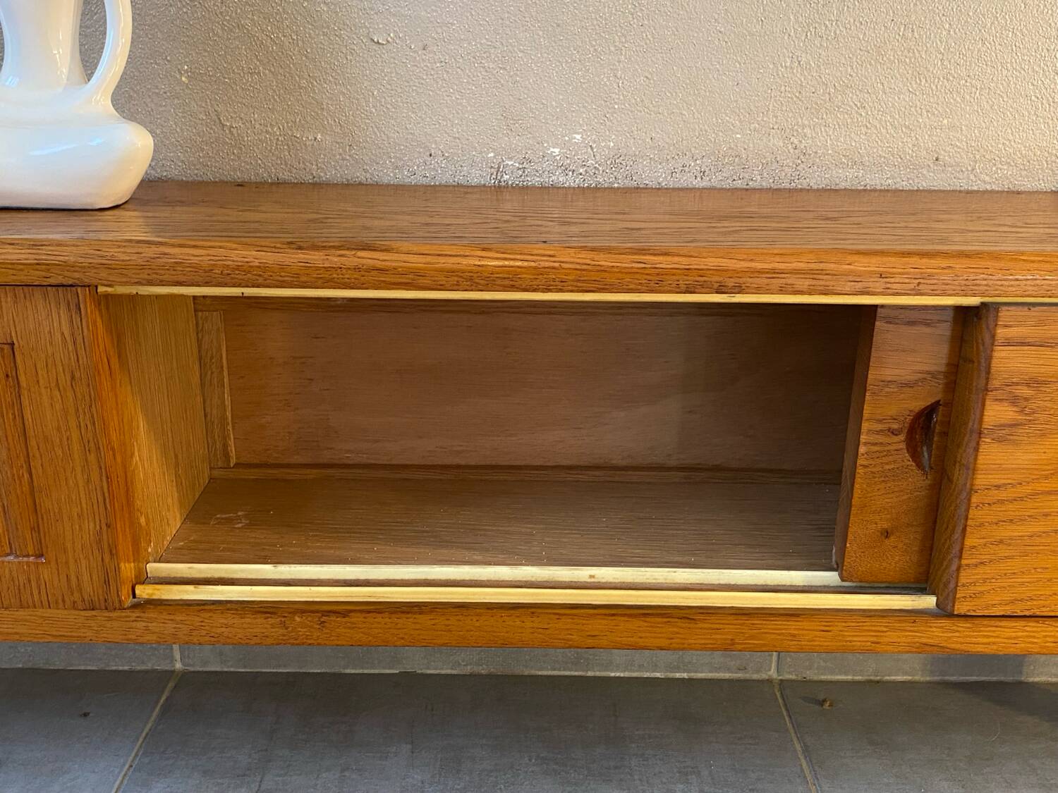 Enfilade vintage en chêne massif ( peu profonde )