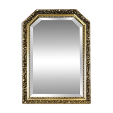 Vintage Wall Mirror Ornate with Sculpted Details