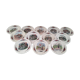 Lot de 12 assiettes à dessert Sarreguemines modèle Obernai