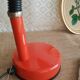Vintage red orange desk lamp