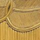 Rattan braiding headboard